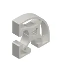 Profilo in Alluminio 45x45 Cava 10 Raggiato