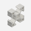Profilo in Alluminio T-Slot 30x30 Cava 8 – Profilo per Telai e CNC