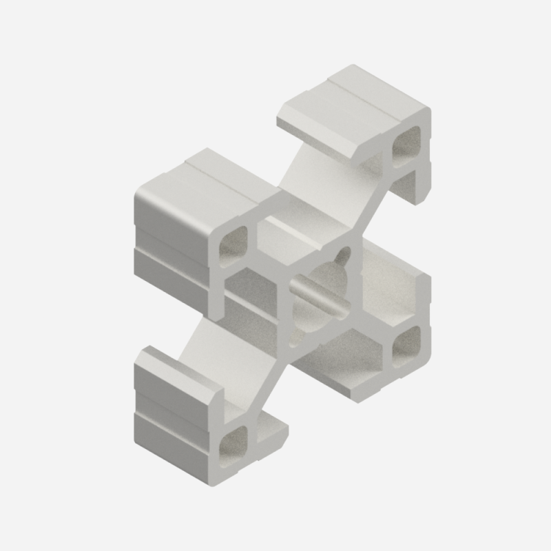 Profilo in Alluminio T-Slot 30x30 Cava 8 – Profilo per Telai e CNC