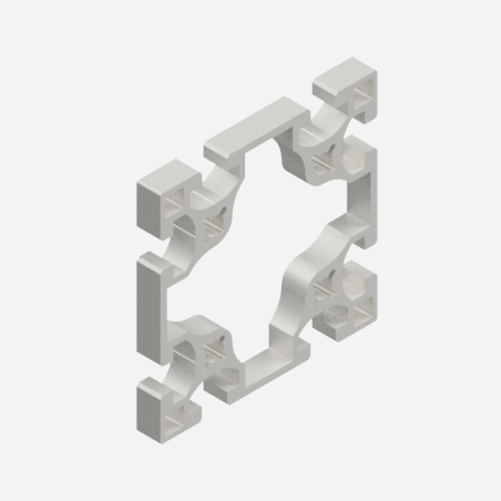 Profilo in Alluminio 90x90 Cava 10 Leggero