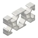 Profilo Alluminio 30x60 mm Cava 8 – Struttura Industriale Modulabile