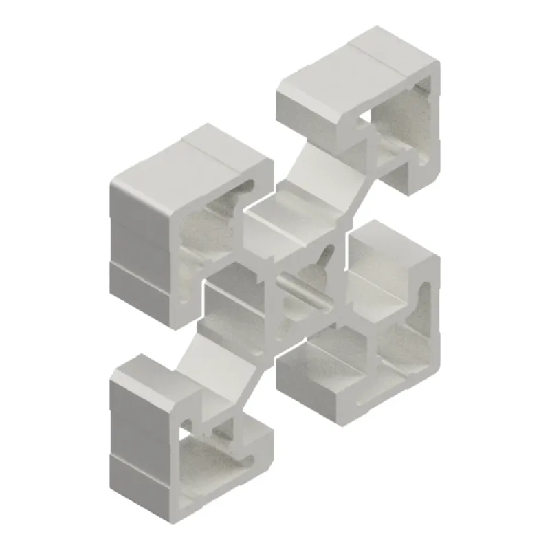 Profilo in Alluminio 45x45 Cava 10 Leggero