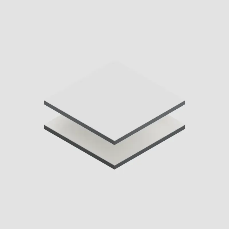 Pannelli Dibond Bianco/Grigio