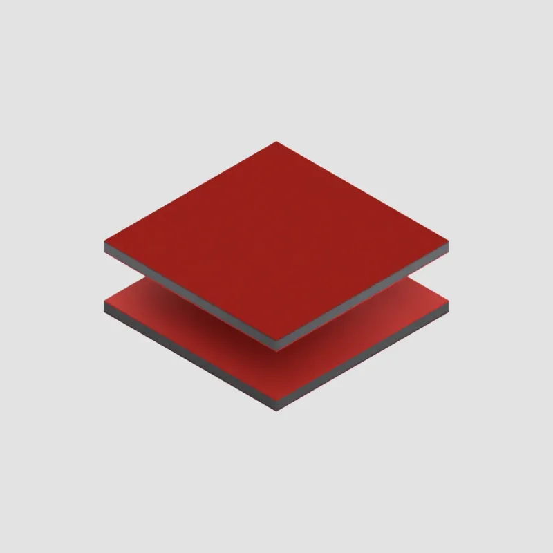 Pannello Dibond Rosso/Rosso