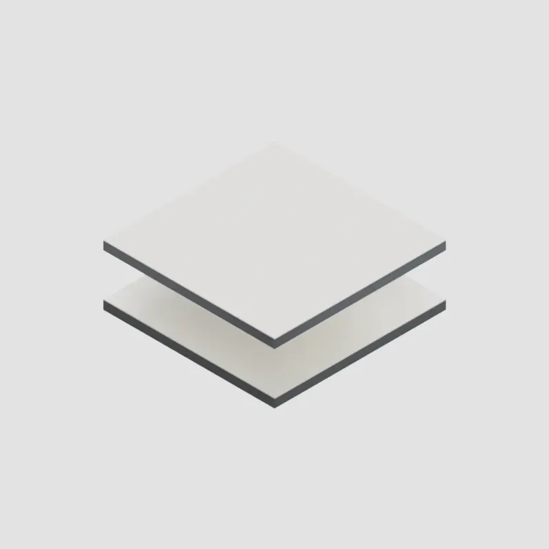 Pannello Dibond Grigio/Grigio
