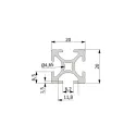 Profilo Alluminio 20x20 - Strutturale, Resistente e Versatile