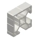 Profilo in Alluminio 30x30 Cava 8 2 Lati Chiusi | Alumatic