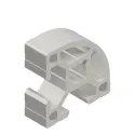 Profilo in Alluminio 30x30 Cava 8 Raggiato | Alumatic