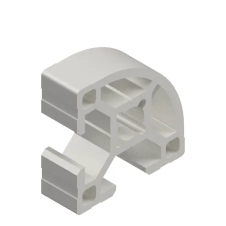 Profilo in Alluminio 30x30 Cava 8 Raggiato | Alumatic