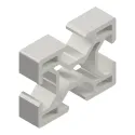 Profilo in Alluminio 30x40 Cava 8 Leggero | Alumatic