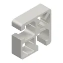 Profilo in Alluminio 32x32 Cava 8  2 Lati Chiusi